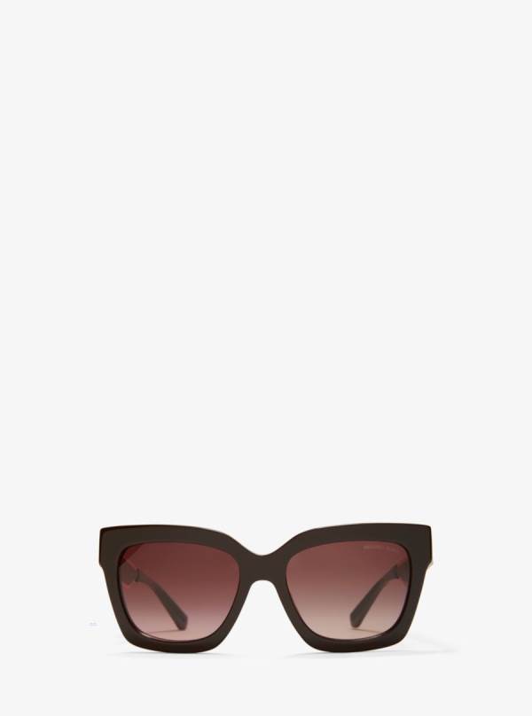Damske Slnecne Okuliare Michael Kors Berkshires Hnede - Doplnky Michael Kors Akcia | PHRQI-0579